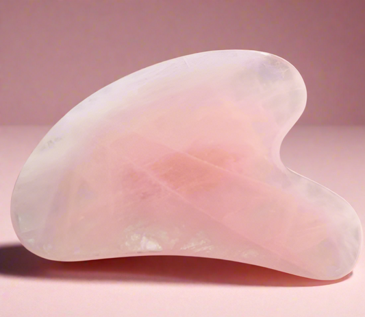 Love Rose Quartz Gua Sha   FREE GIFT LIMITED OFFER